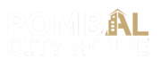 logo site pombalcityhouse white
